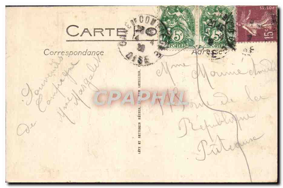 CPA Compiegne Le Carrefour de l'Armistice Ceremonie du 11 novembre 1922 Militaria  — Rückseite