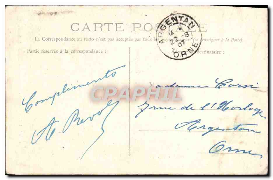 CPA Normandie Servante des environs de Bayeux Folklore  — Rückseite