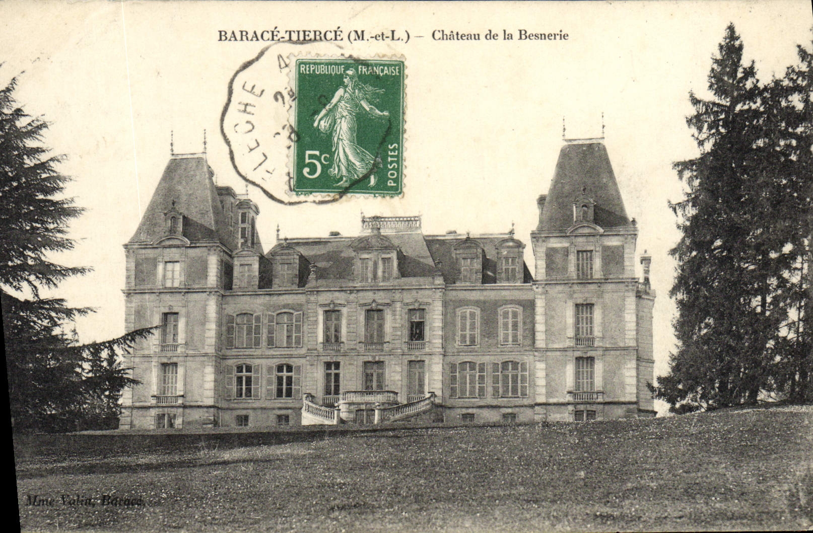 CPA Barace Tierch Chateau de la Besnerie