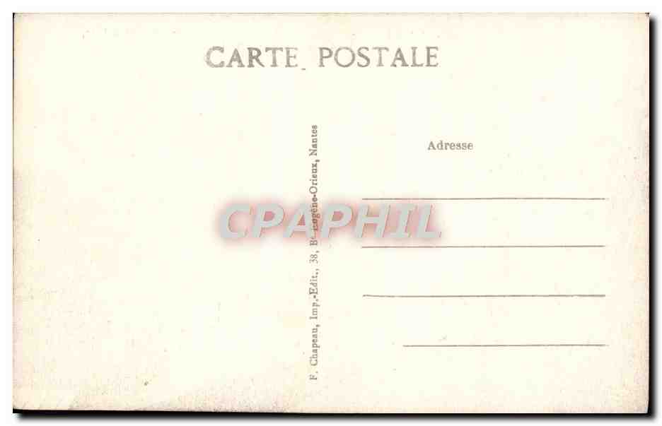 CPA La Baule Sur Mer Le Remblal La Plage et la Baie vers la Baule les pins et Pornichet — Rückseite