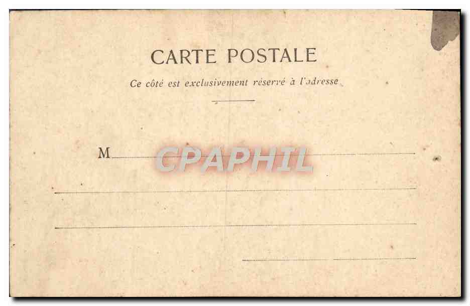 CPA Saille La Recolte du Sel Folklore  — Verso