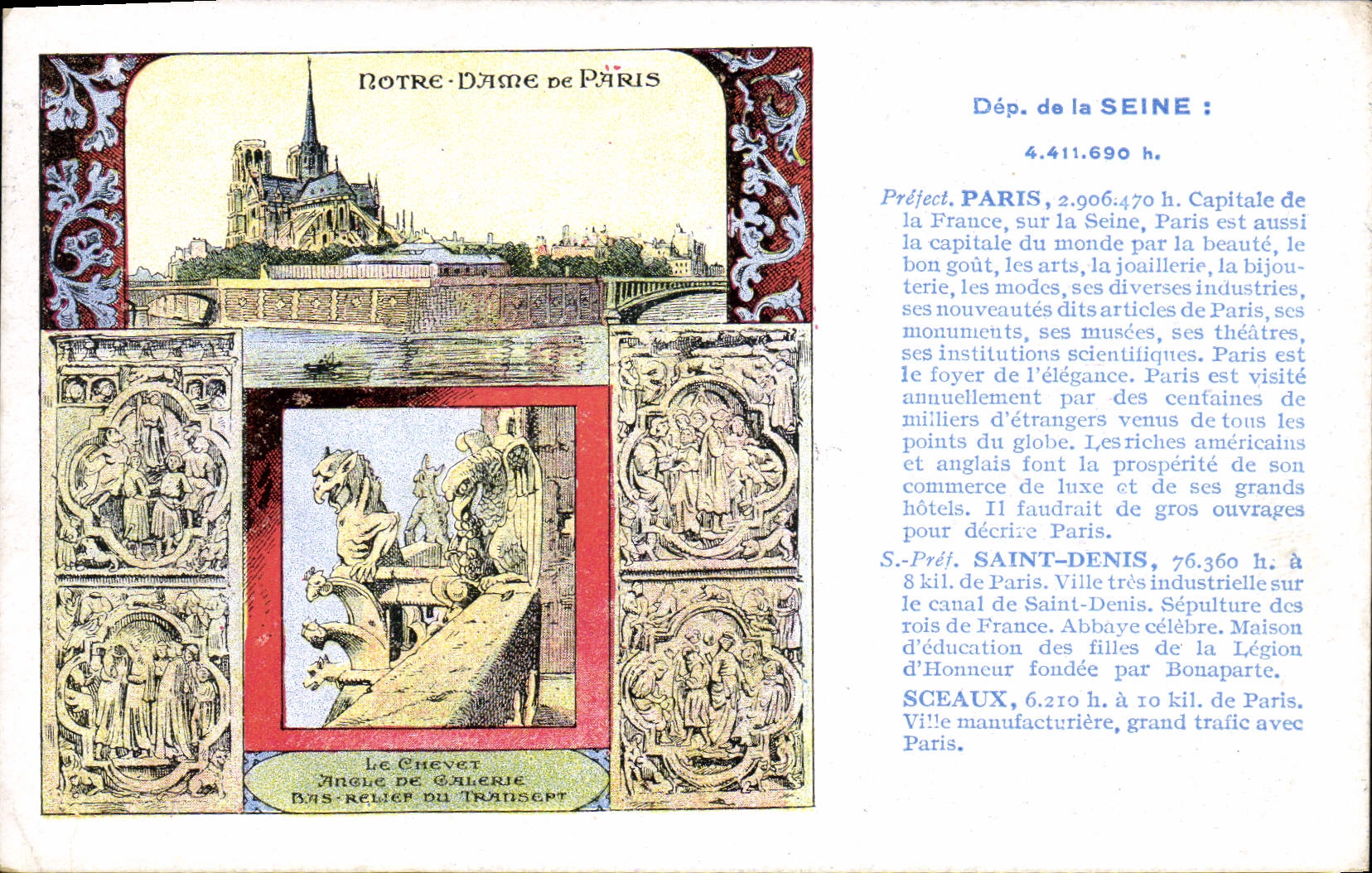 Notre-Dame de Paris — Le Chevet de la cathédrale — Édition spéciale Pastilles Valda