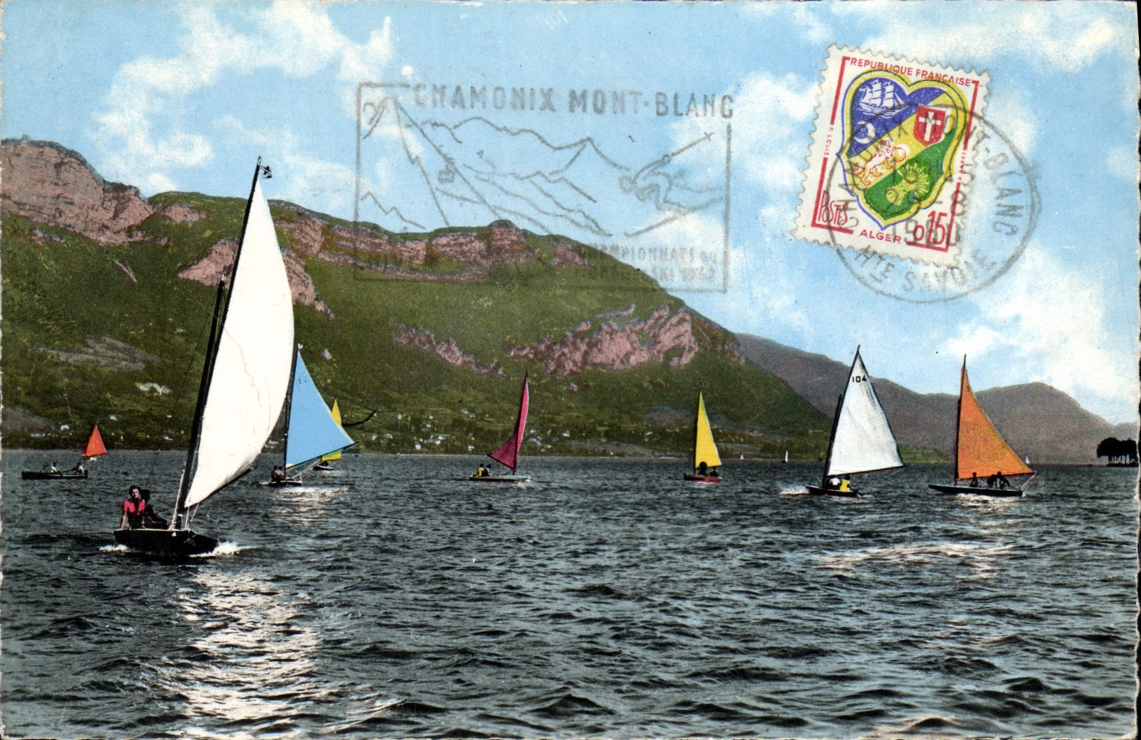 Chamonix Mont-Blanc — Championnats de voile — Éditions S.A.P.A. - Annecy