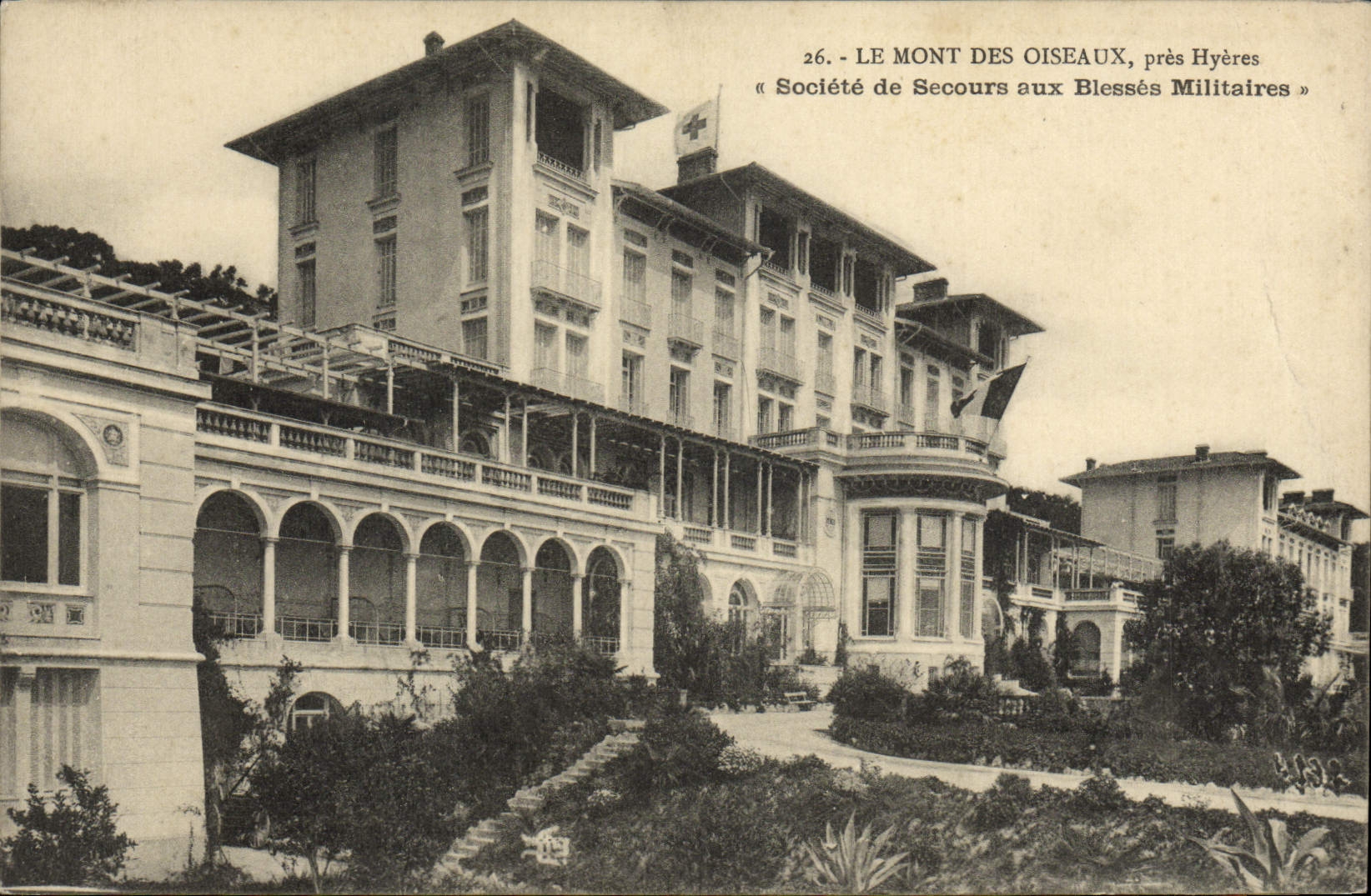 Le Mont des Oiseaux, près Hyères — Société de Secours aux Blessés Militaires — n°26