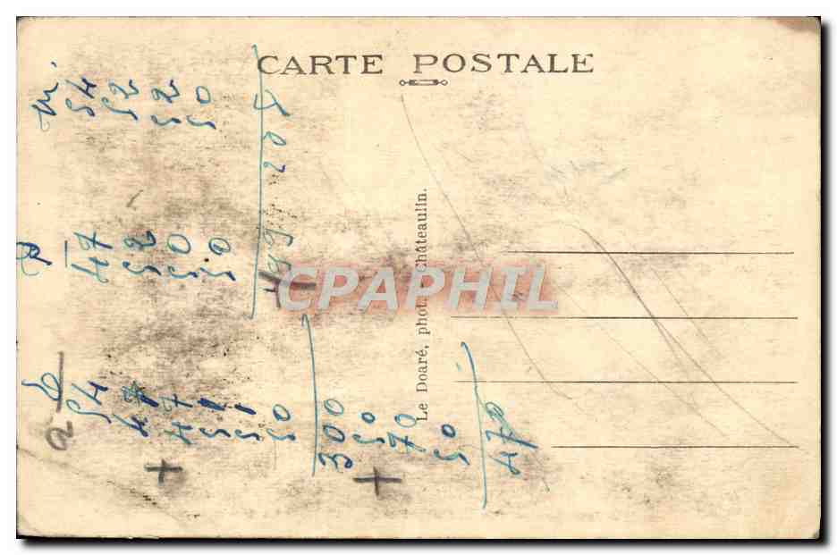 CPA Bretagne Folklore Biniou — Reverso