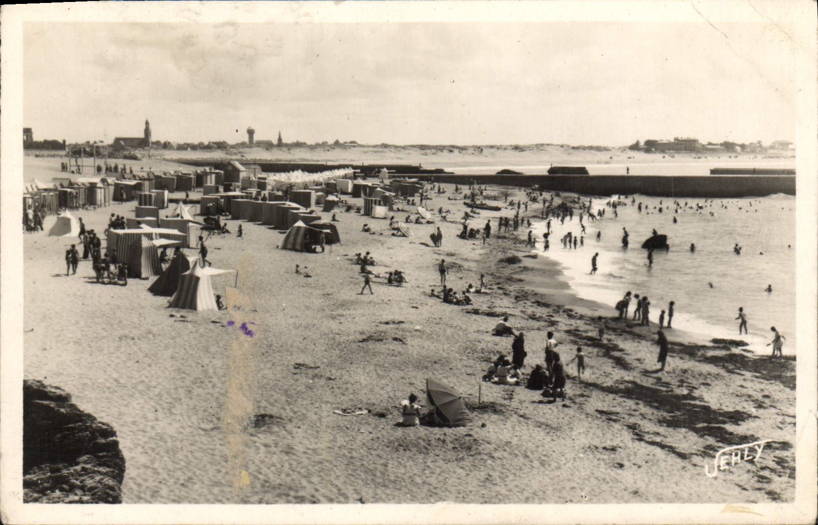 CPM Plage de Croix de Vie 