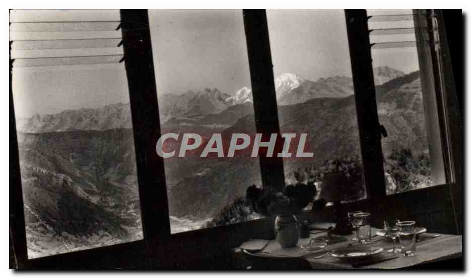 CPM Tete a tete face au Mont Blanc 