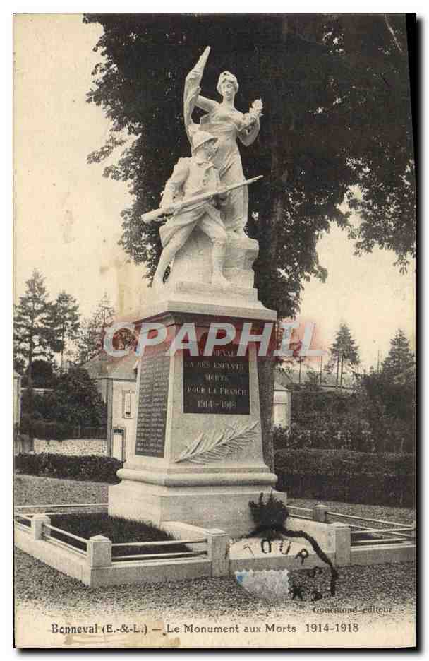 CPA Bonneval Le Monument aux Morts