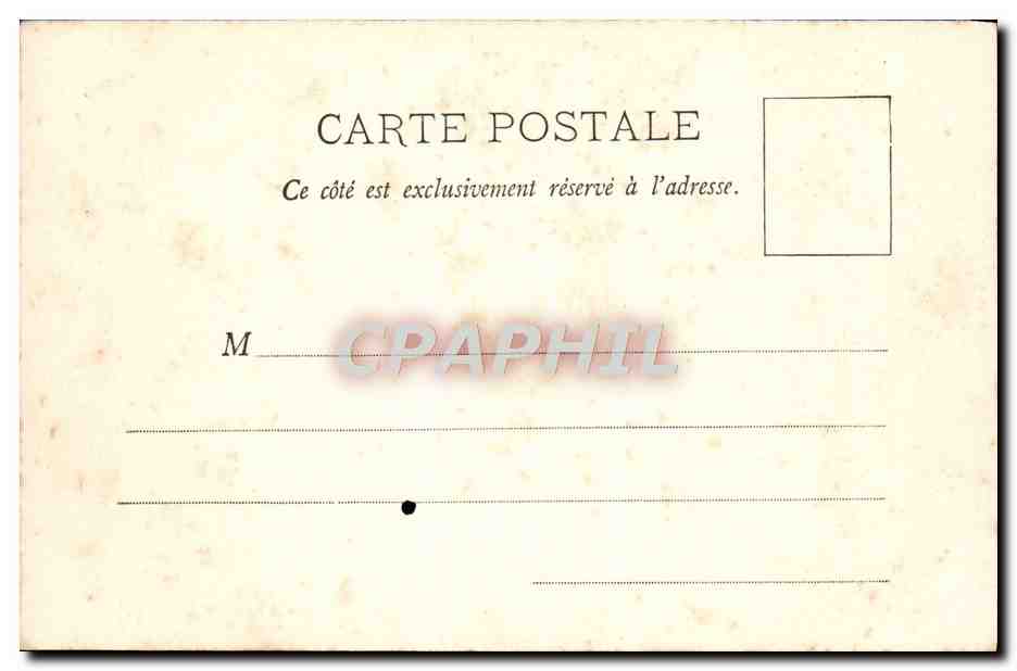 Crépy-en-Valois — Puerta de la escalera de la Maison de la Rose — G. Müller, ed. Crépy-en-Valois — Reverso