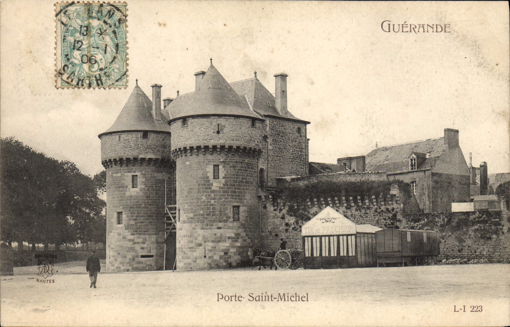 CPA Guerande Porte Saint Michel