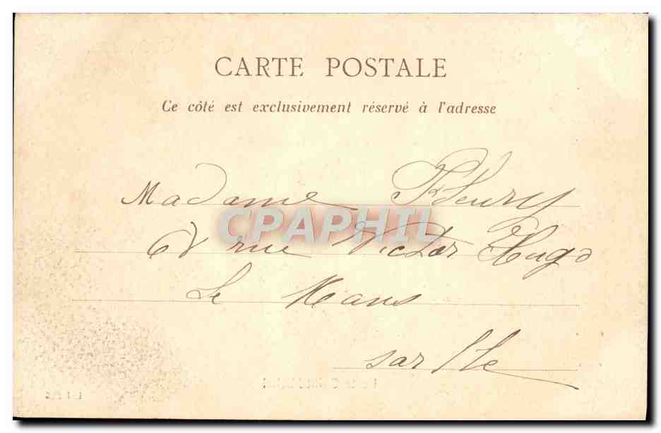 CPA Guerande Porte Saint Michel — Rückseite