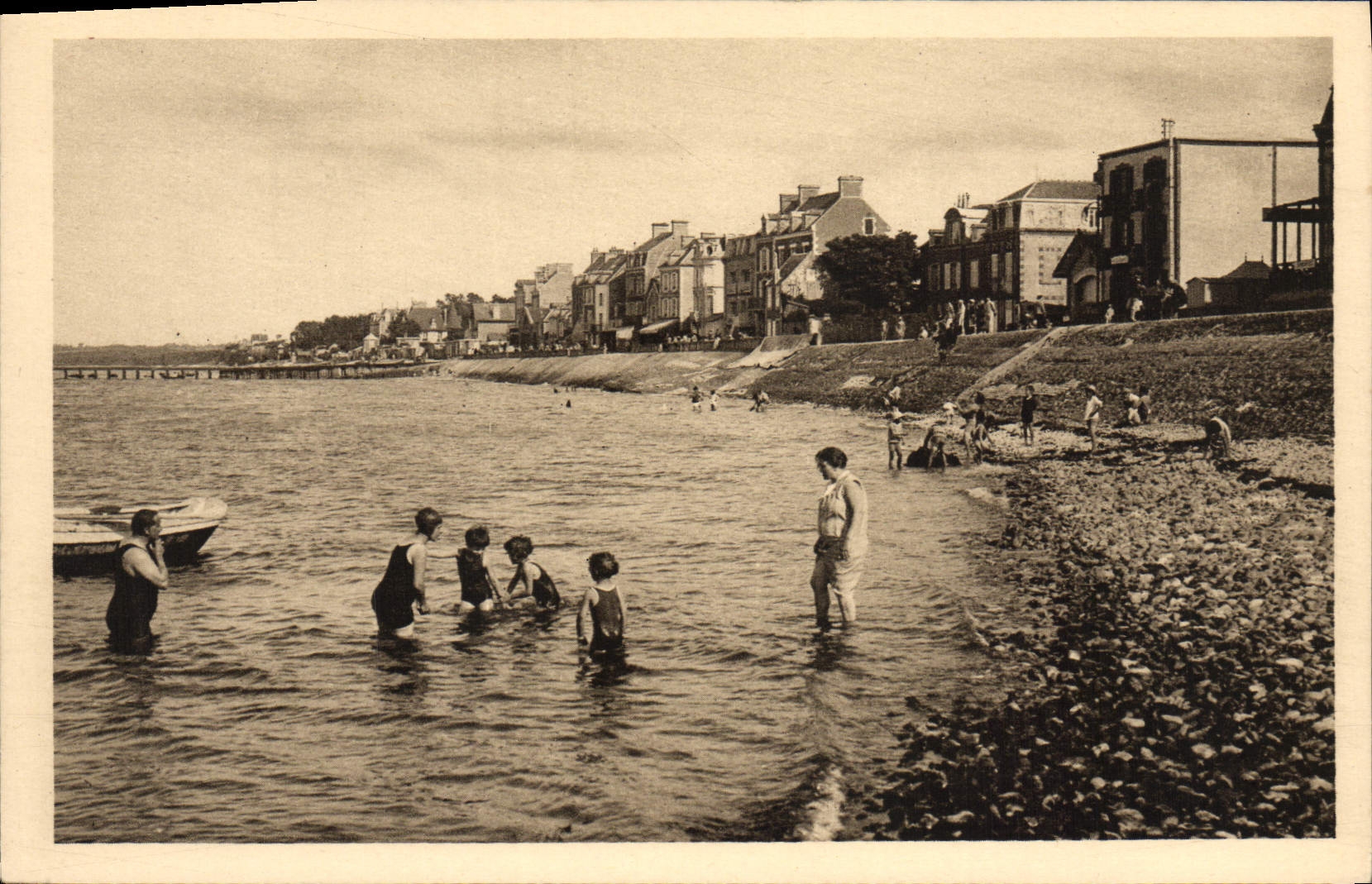 CPA Grandcamp les Bains L'heure du bain 