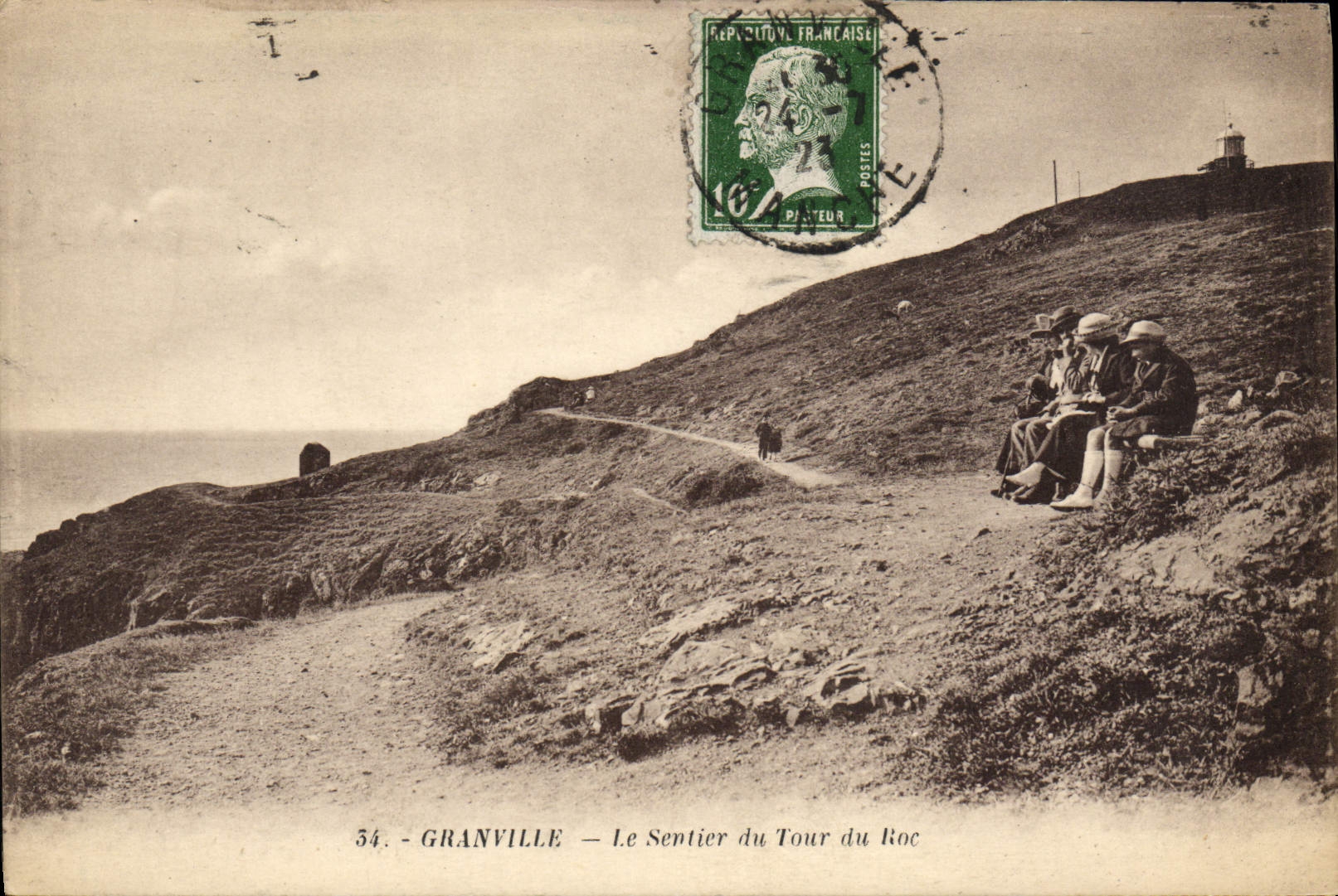 Granville — Der Weg des Tour du Roc — Édition F. Lacoutey