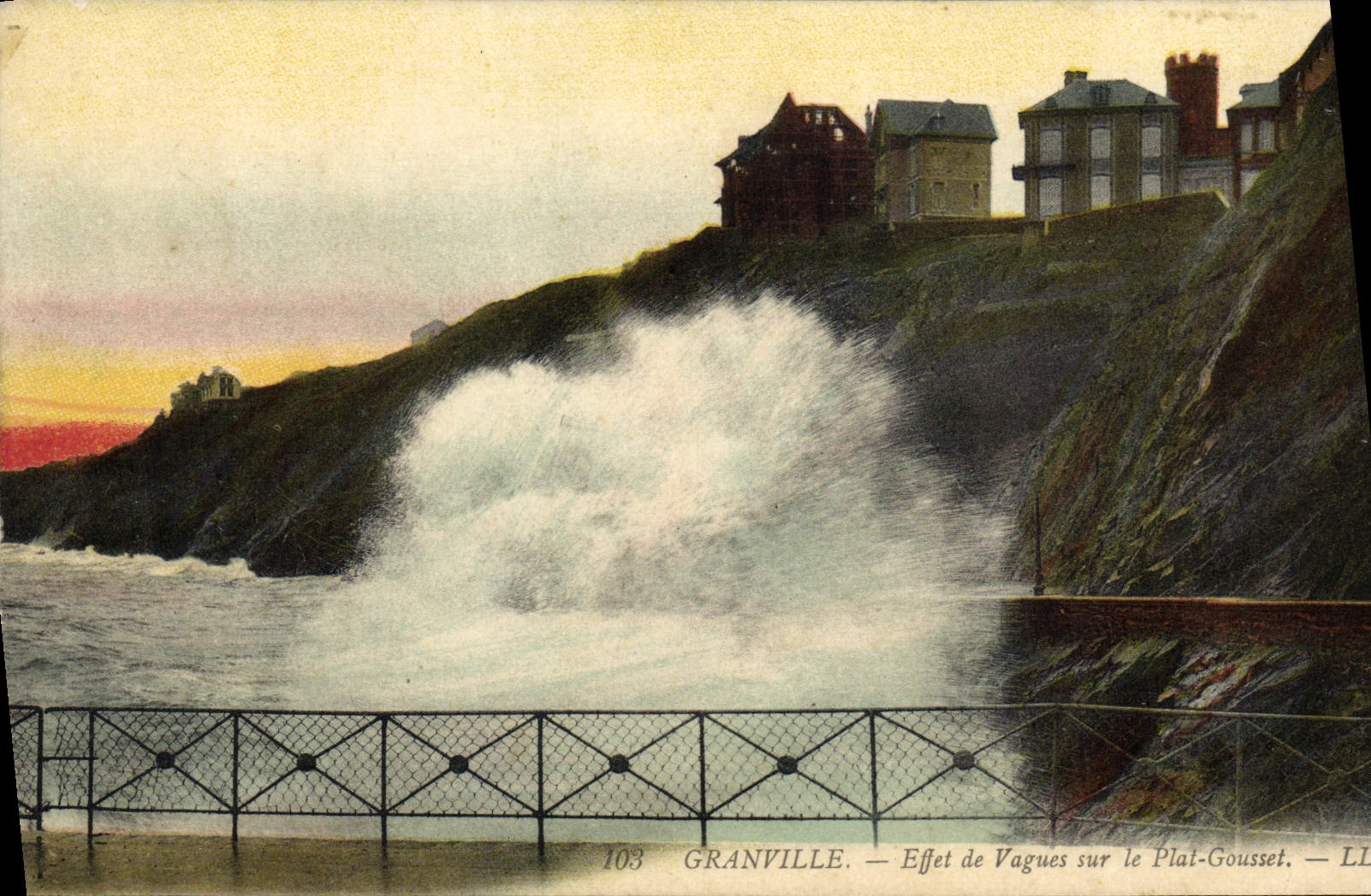 Granville — Effet de Vagues sur le Plat-Gousset — LL