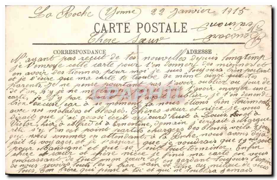 CPA Grenoble Le Monument du Centenaire et la Cathedrale — Rückseite