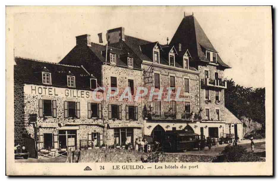 Le Guildo — Les hôtels du port — Graphphil