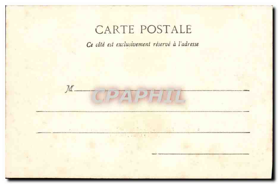 Granville — Vue générale et vapeur allant à Chausey — Geoffroy-Choinel, Granville — Reverso