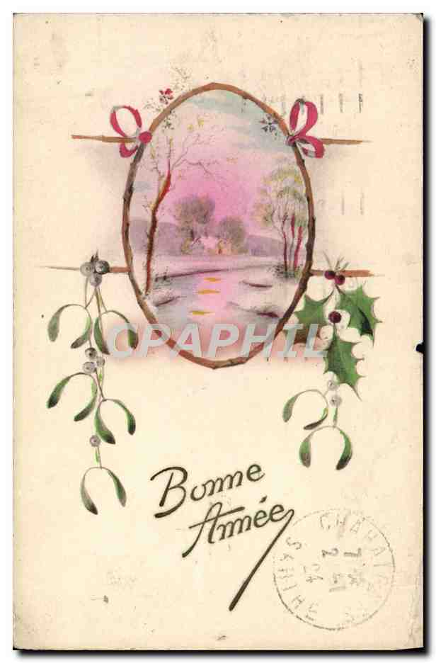 CPA Fantaisie Bonne Annee