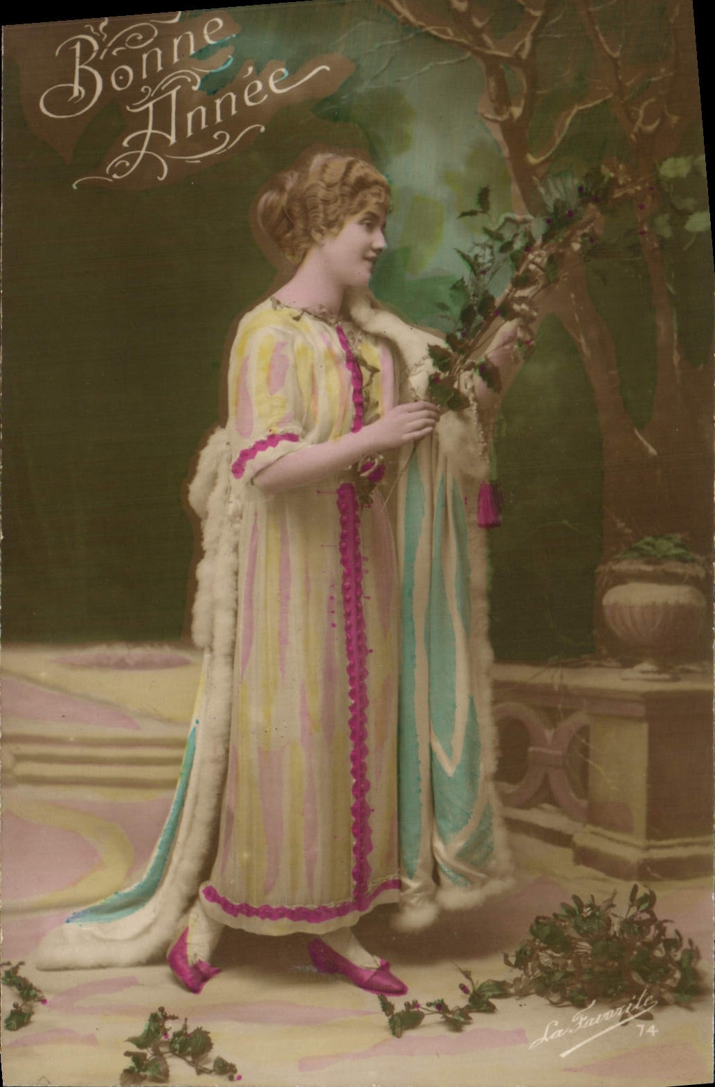 CPA Fantaisie Femme