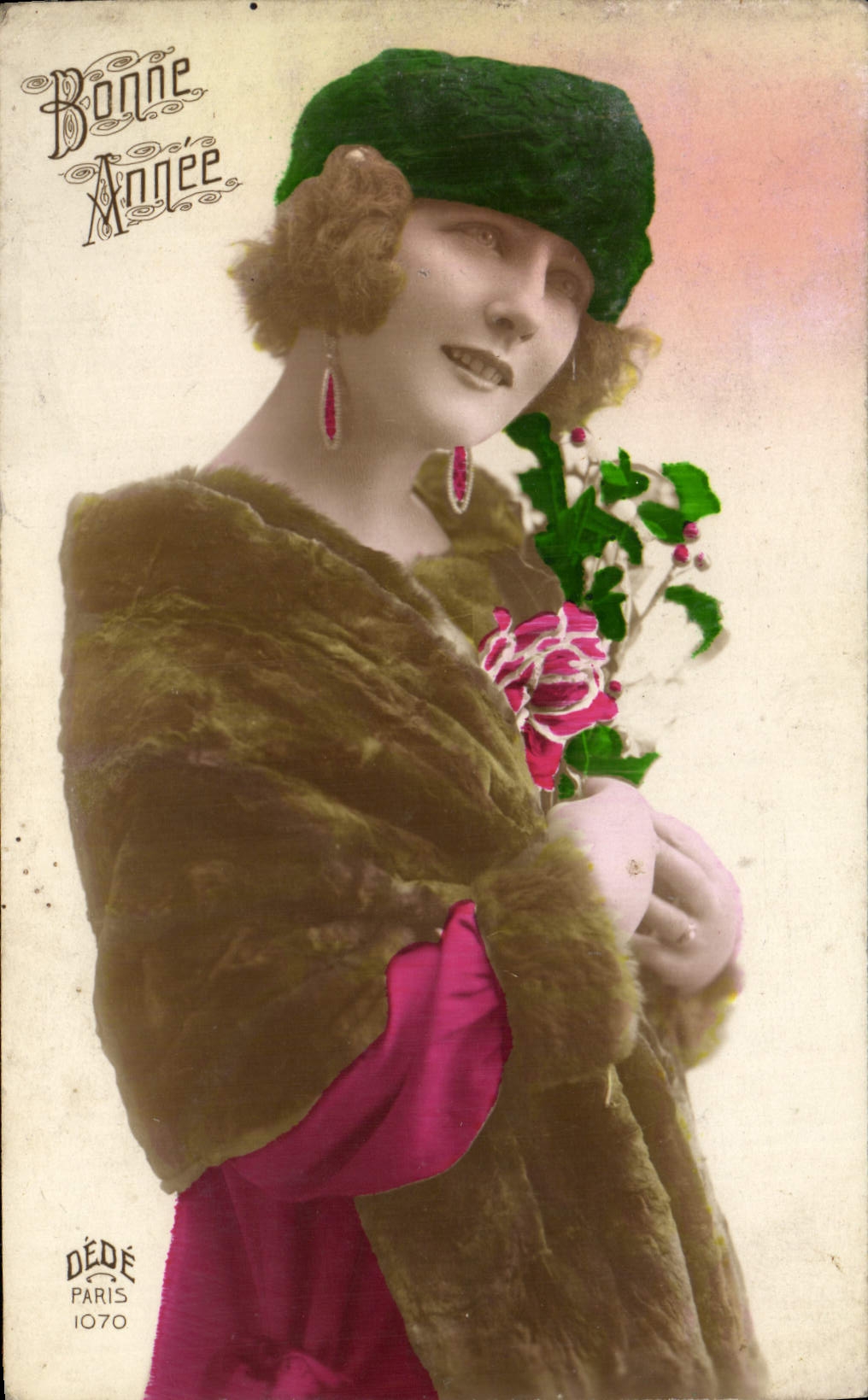 CPA Fantaisie Femme