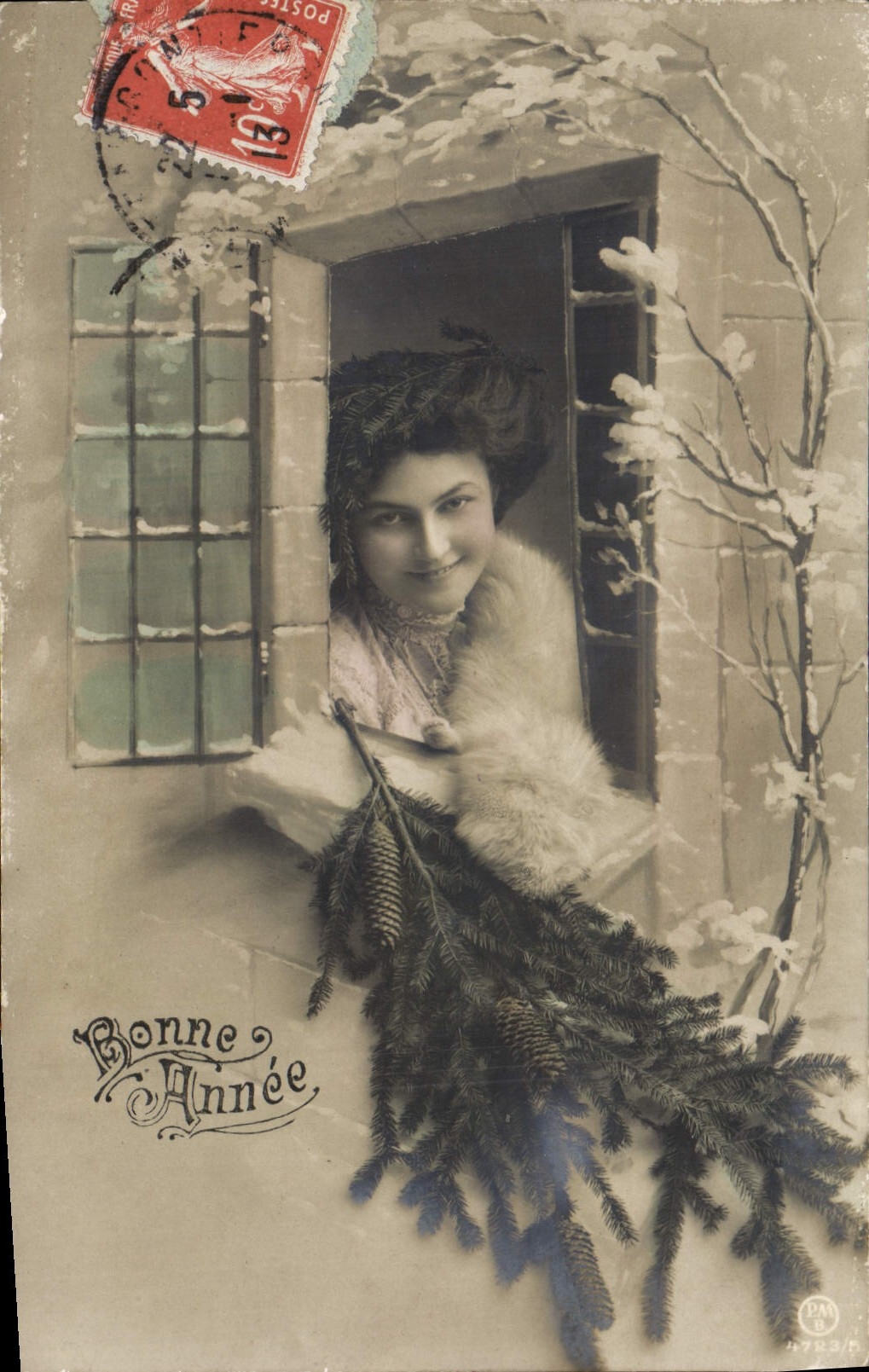CPA Fantaisie Femme
