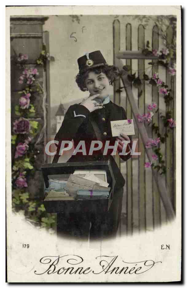 CPA Fantaisie Facteur Poste