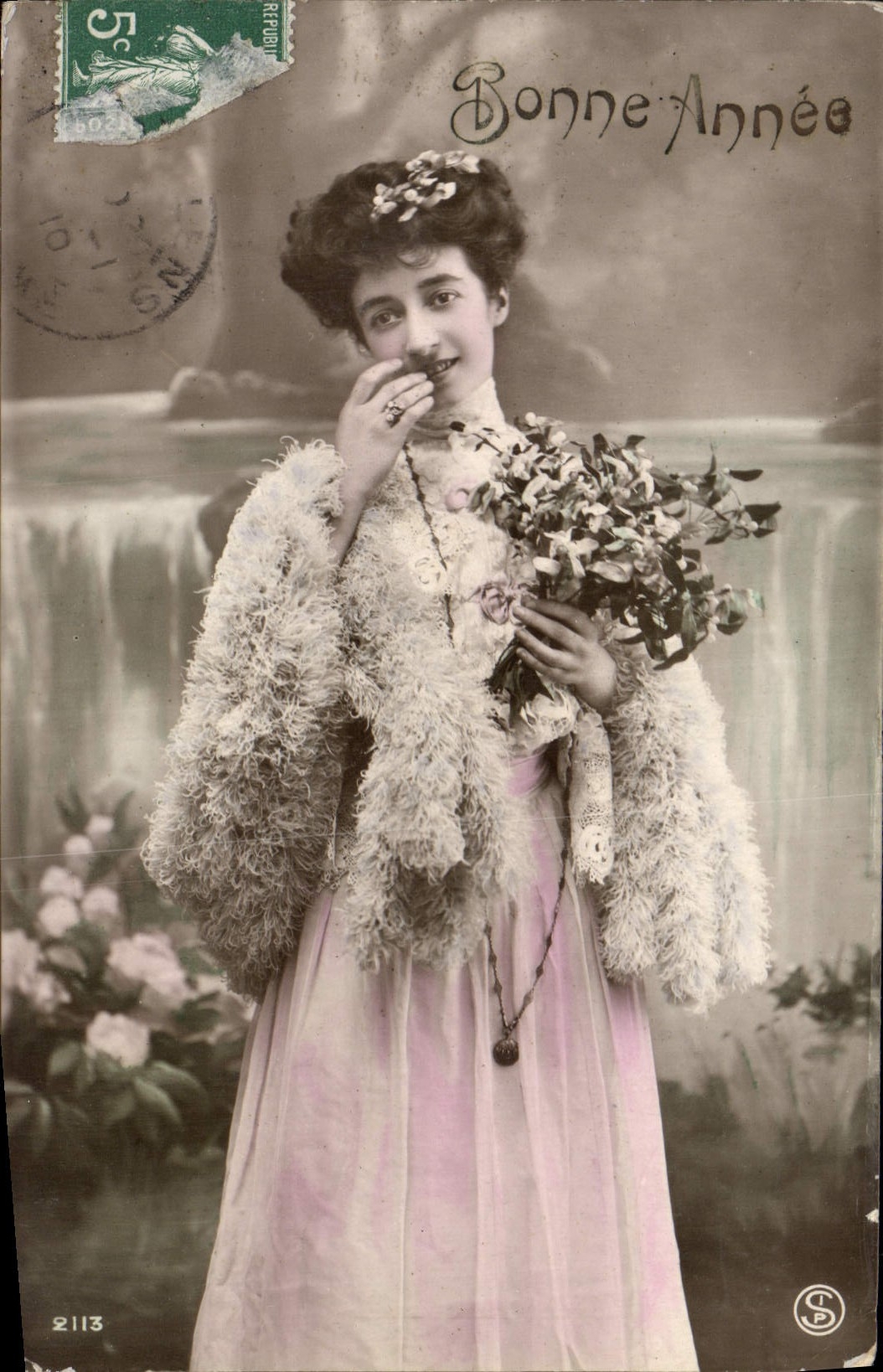 CPA Fantaisie Femme