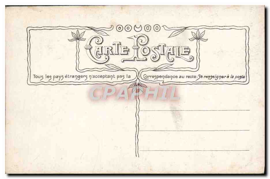 Jeune femme avec chariot de fleurs — éditeur Knaster & Cie, n° 3785 — Verso