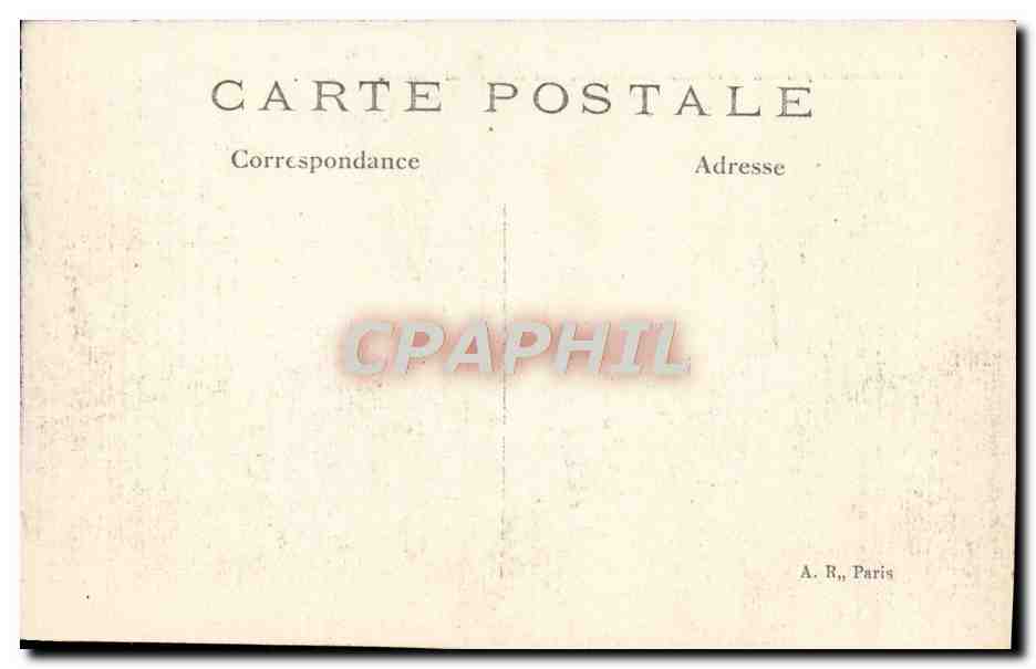CPA La Grande Guerre Aspect de la ville d'Albert bombardee Militaria — Rückseite