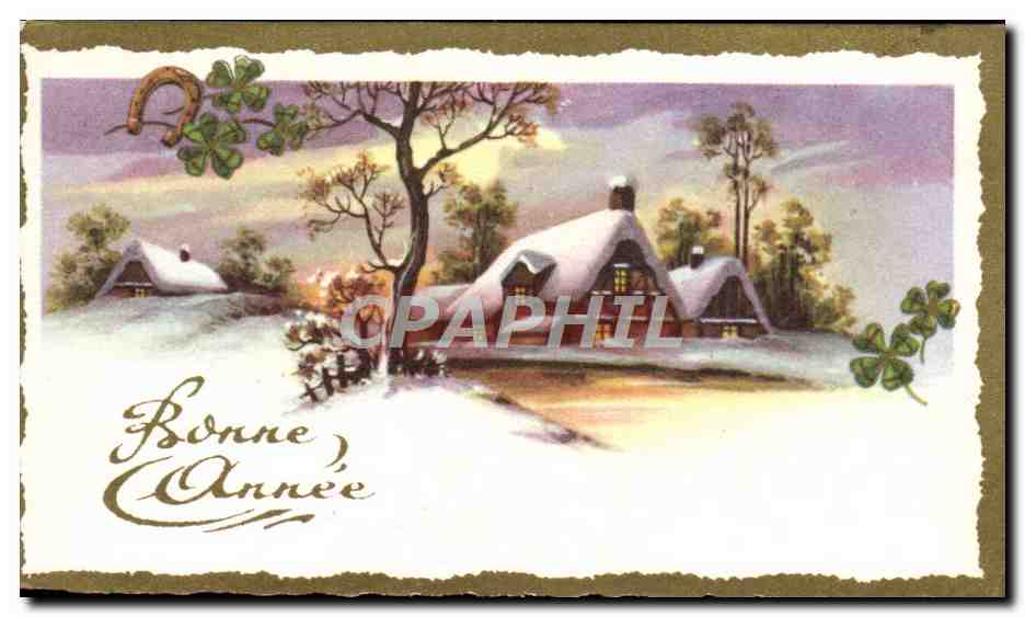 CPA Fantaisie Bonne Annee