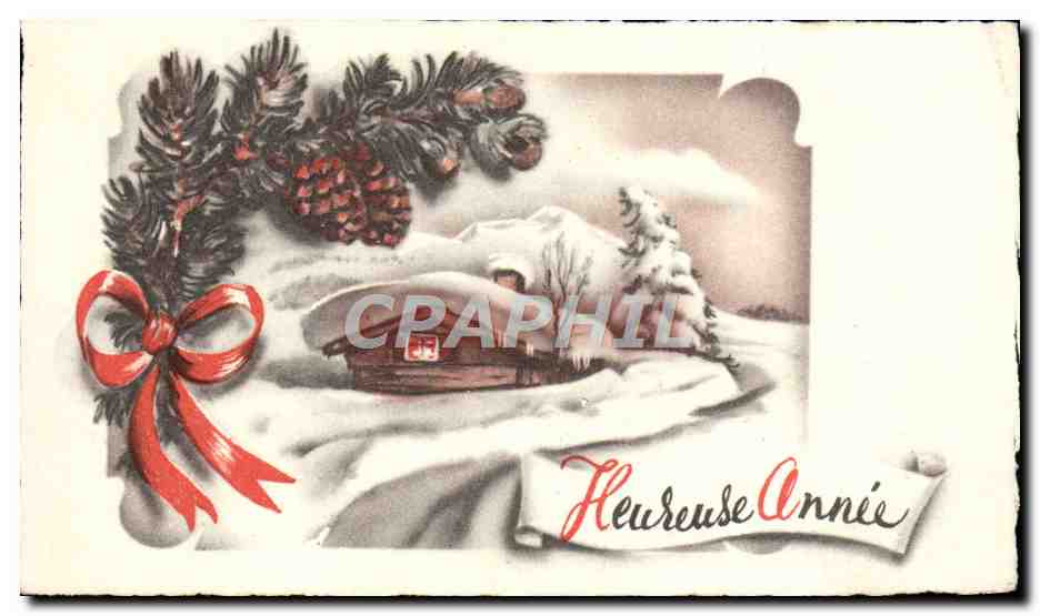 CPA Fantaisie Heureuse Annee
