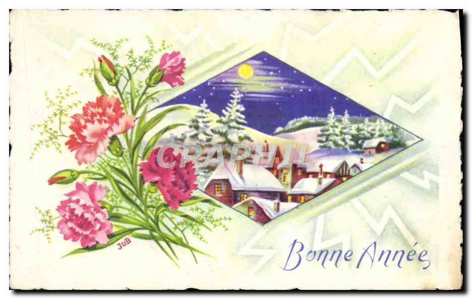 CPA Fantaisie Bonne Annee