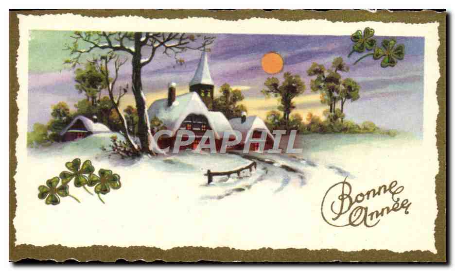 CPA Fantaisie Bonne Annee