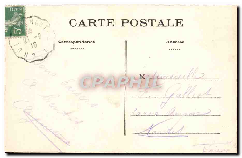 CPA Pornichet Avenue Charlotte — Back