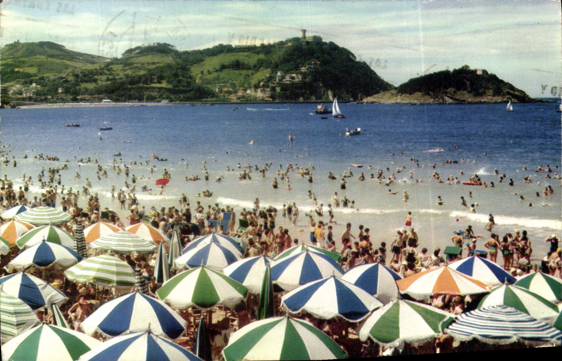 CPM San Sebastian Playa De La Concha y Monte Igueldo