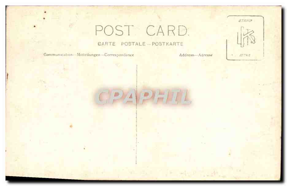 CARTE PHOTO Enfants — Rückseite