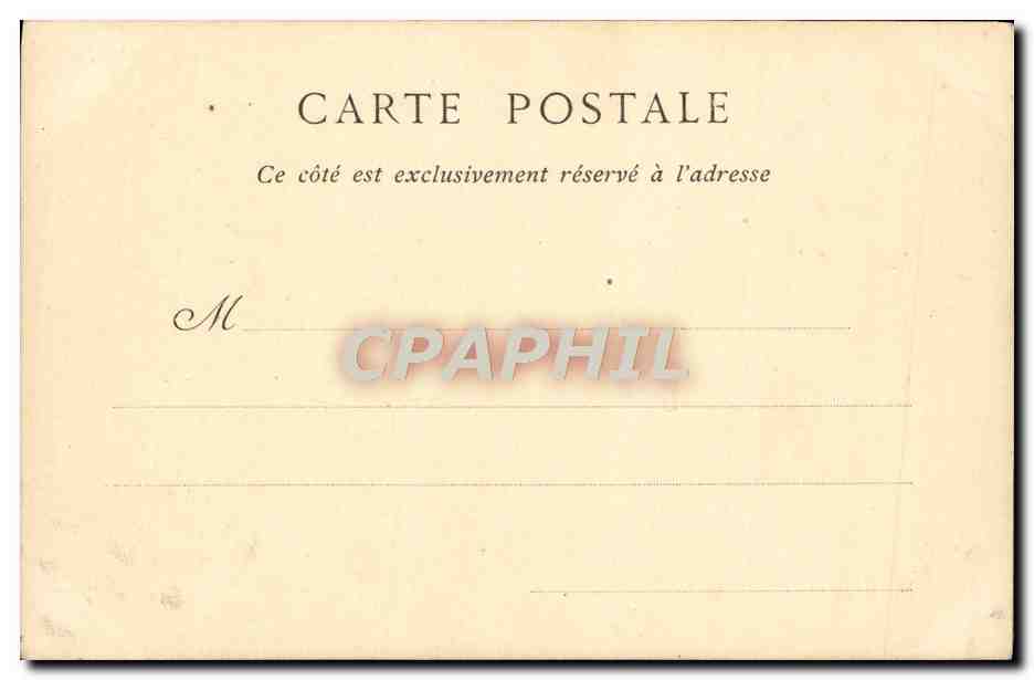 CPA Jeanne D'Arc — Rückseite