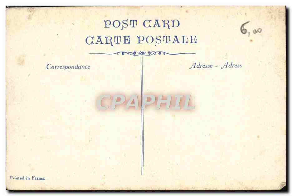 CPA En Guerre Les Poilus Au Retour des Tranchees Militaria — Rückseite