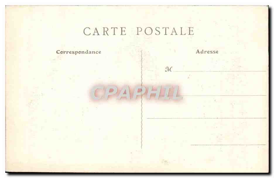 CPA Au Col De La Chipotte Militaria — Verso