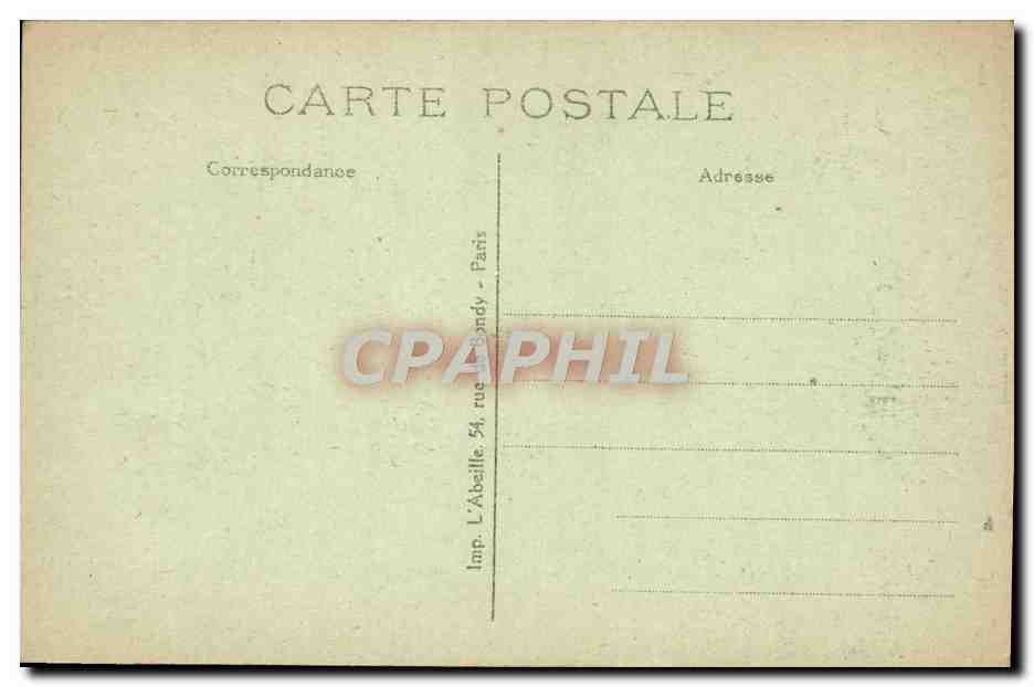 CPA Paris Les Fetes de la Victoire 14 juillet 1919 Vue generale de la place de la Concorde vers la Chambre des Deputes  — Rückseite