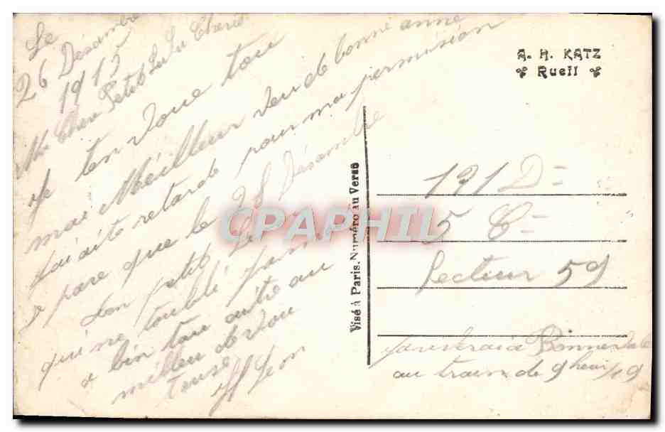 CPA Fantaisie Femme Soldat Militaria — Rückseite