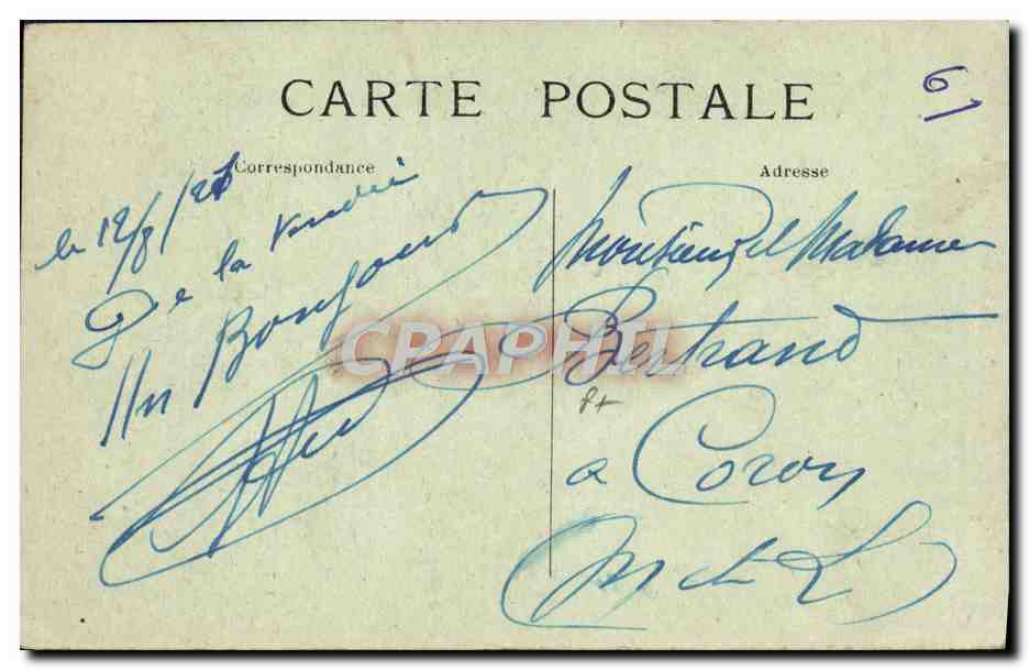 CPA Tiffauges Chateau de Barbe Bleue Le donjon — Back