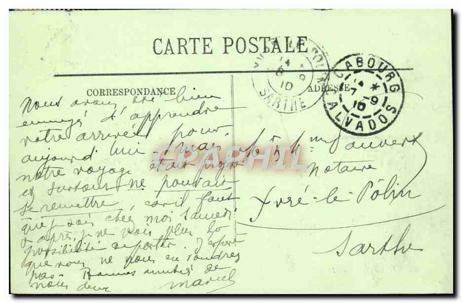 TROUVILLE — Débarquement du Bateau du Havre — LL. — Reverso
