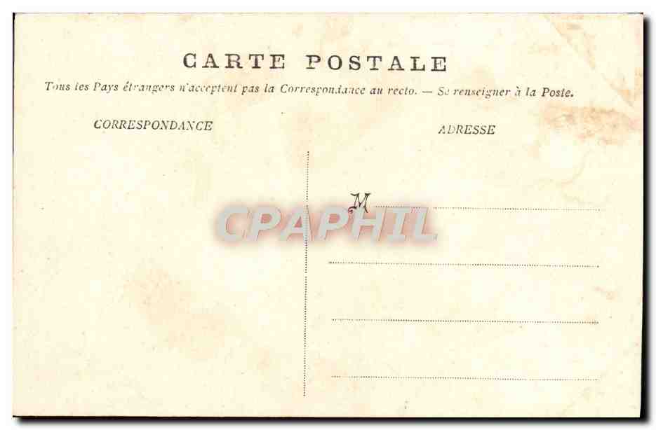 CPA Trouville Le Bateau de Havre — Verso