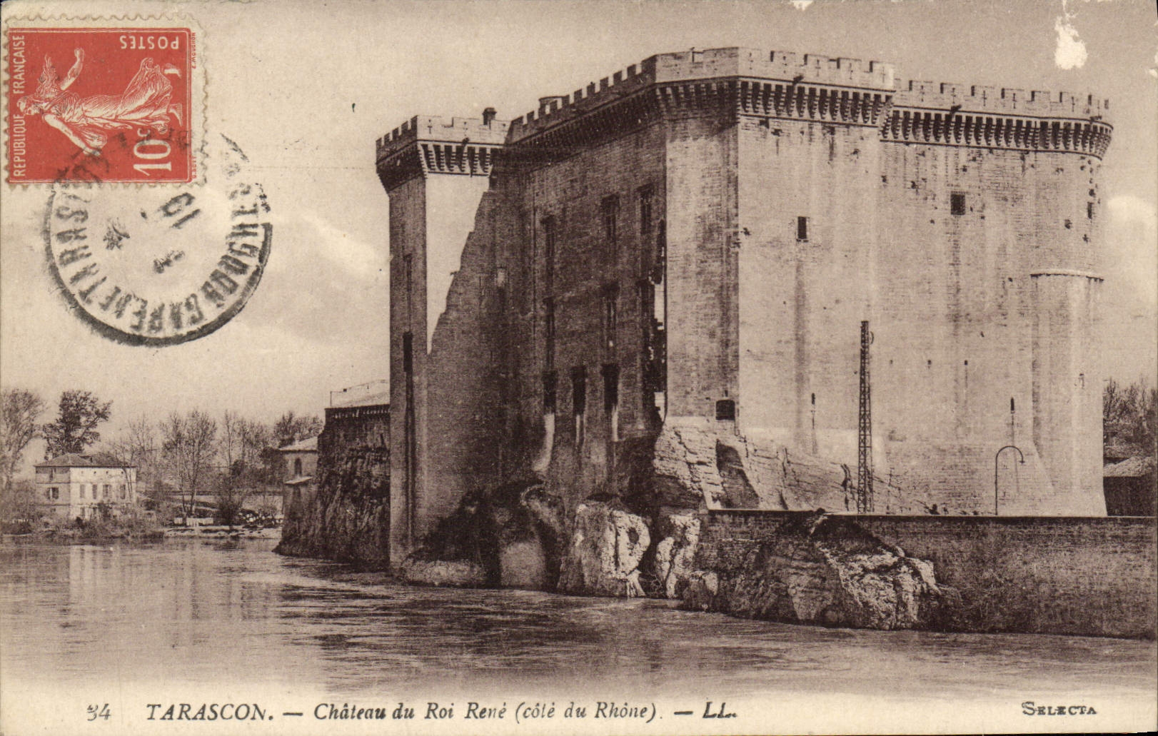CPA Tarascon Chateau Roi Rene Cote du Rhone