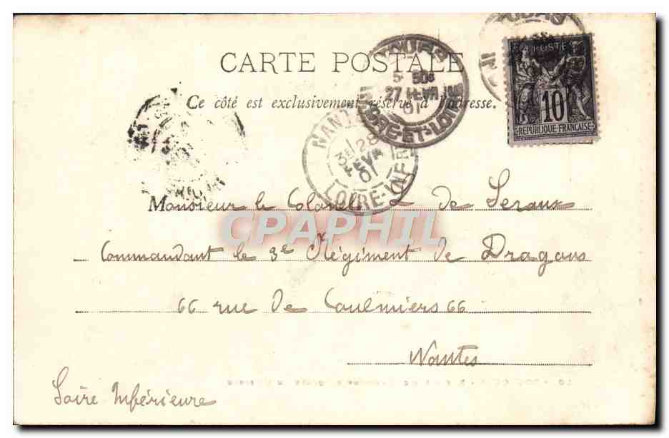 Toulouse - Rue d'Alsace-Lorraine & Square du Capitole — Grenades (Monsieur de Lourmamire) — Édit. Toulouse, n°20 — Reverso
