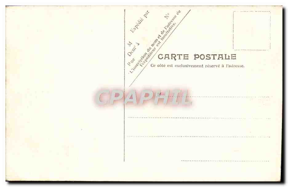 CPA Trouville sur Mer Sortie d'une barque de peche Bateau — Verso