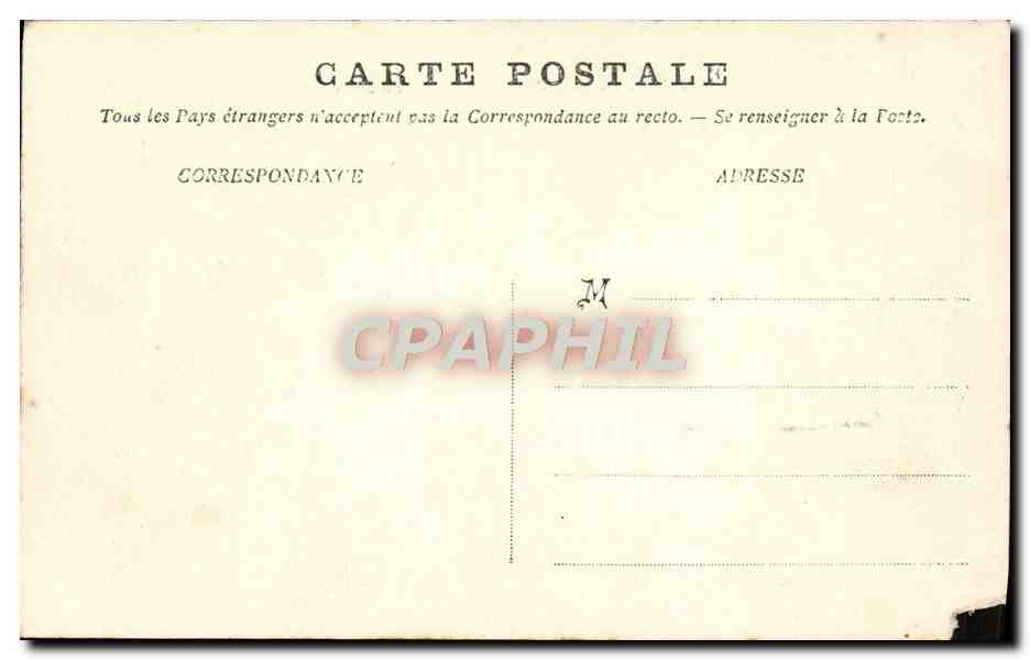 CPA Trouville sur Mer La jetee — Verso