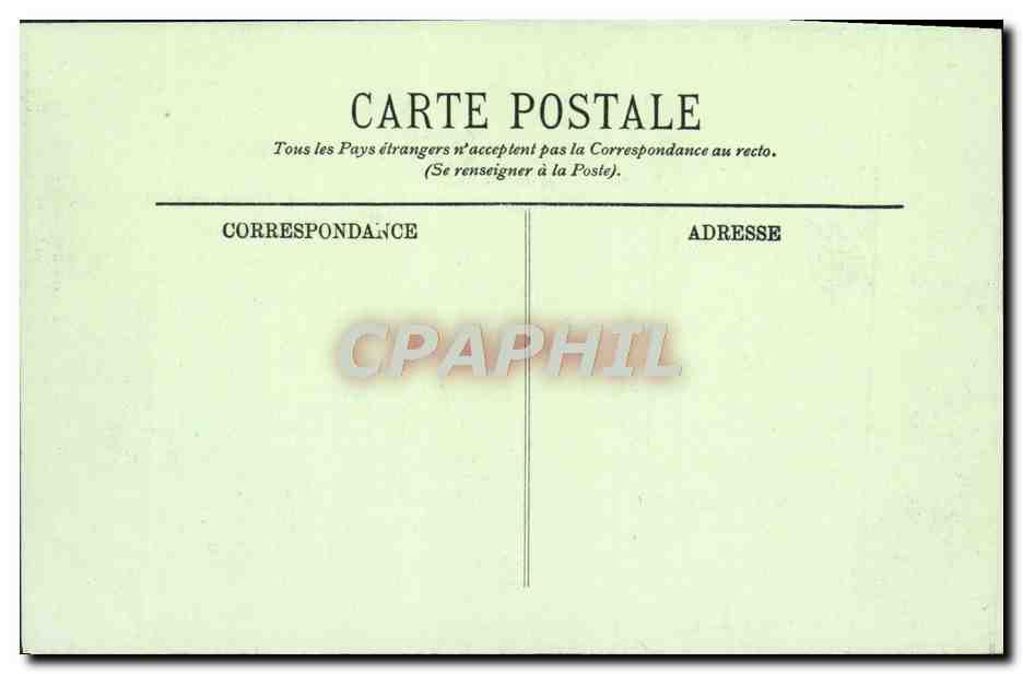 CPA Toulon Cours Lafayette et le marche  — Verso