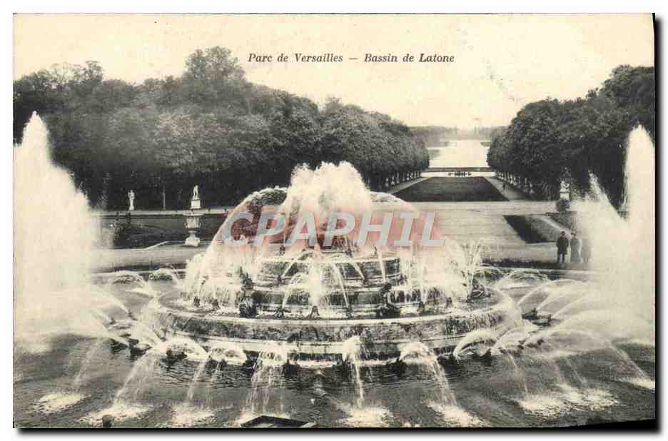CPA Parc de Versailles Bassin de Latone